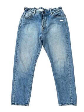 Off-White c/o Virgil Abloh Elastic Waist Cropped Jeans